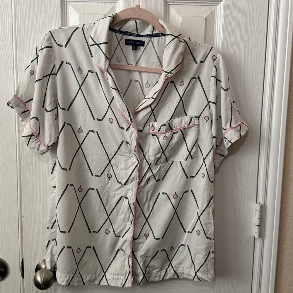Katie Kime golf S Pajama Top